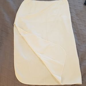 David's Bridal-White skirt slip 2XL